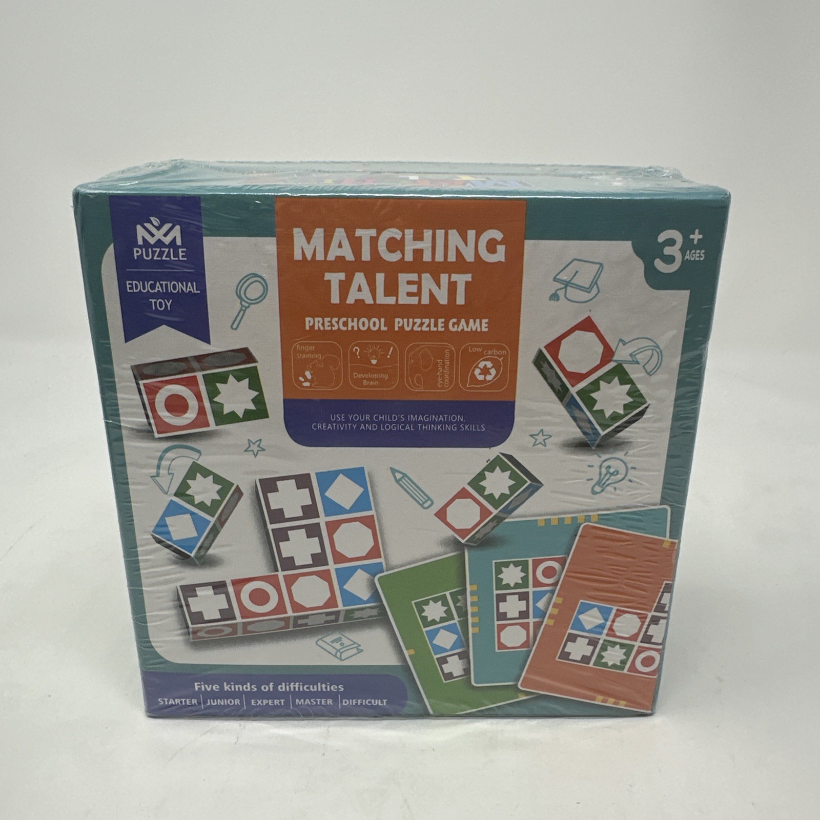 Matching Talent Preschool Puzzle Game Educational Toy 3+ Developing Eye Hand…