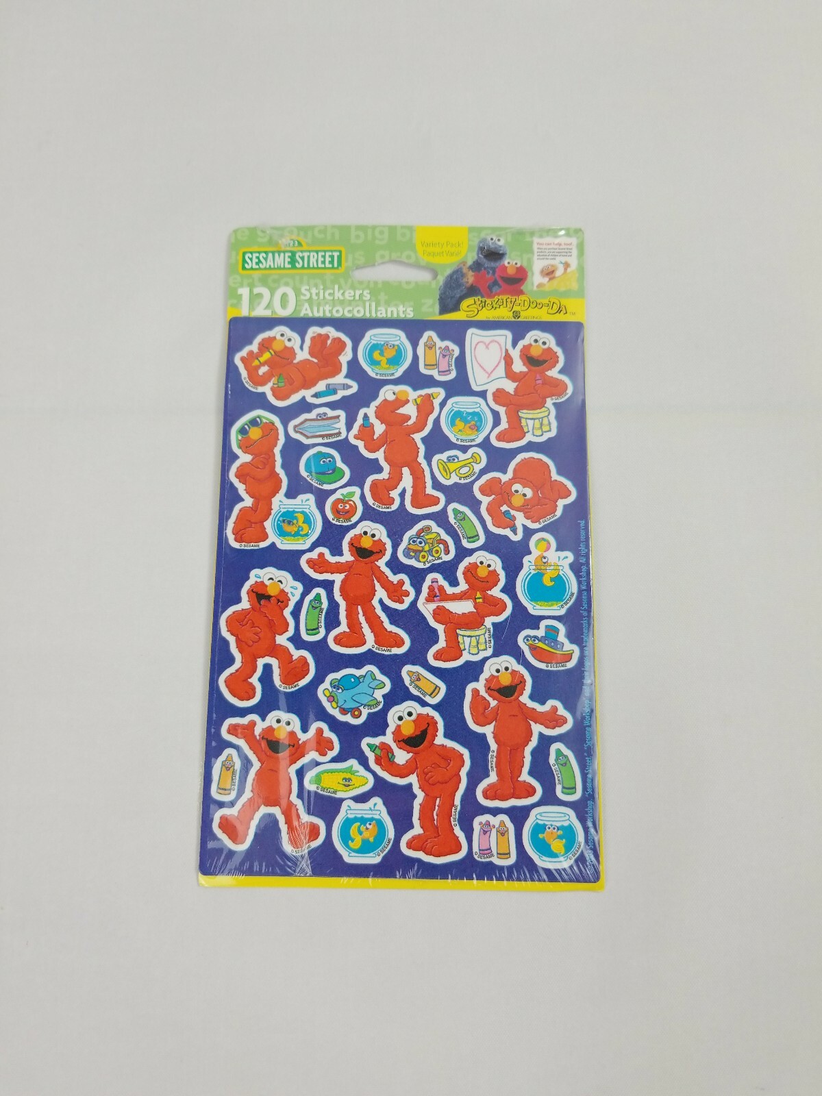 Sesame Street Numbers Book Flash Cards Elmo Stickers Grooming Chart learning
