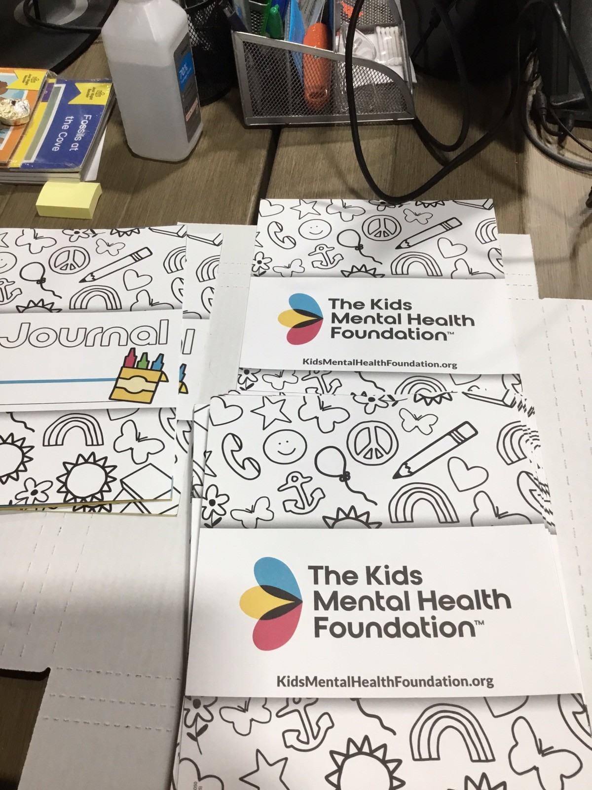 32 The Kids Mental Health Foundation pamphlet – My Journal Coloring Color Books