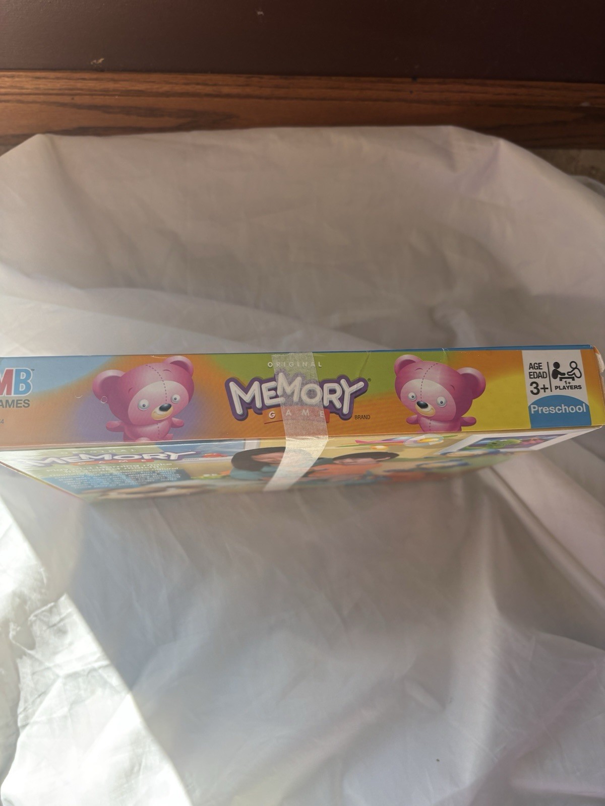 Original Memory Game Hasbro 2007 Complete With 72 Picture Cards And Instructions