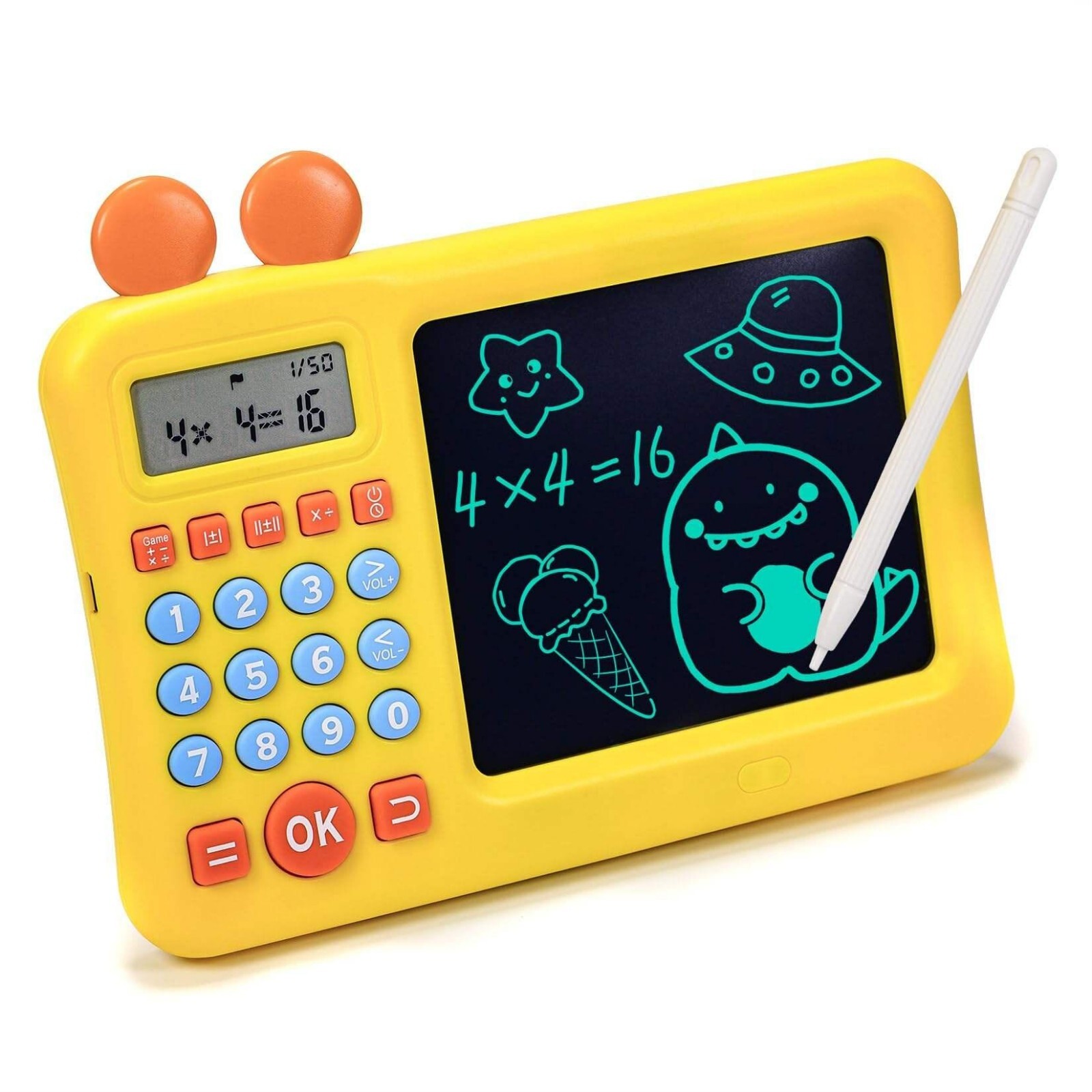 Interactive Electronic Math Game with Sketch Pad Educational MathGame(Bulk3Sets)