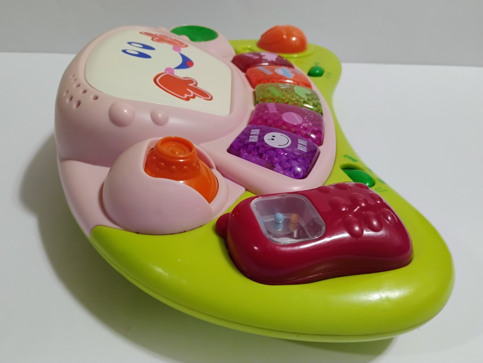 HTF Vintage Chicco Light Up Musical Computer Toy Office Desk WORKS
