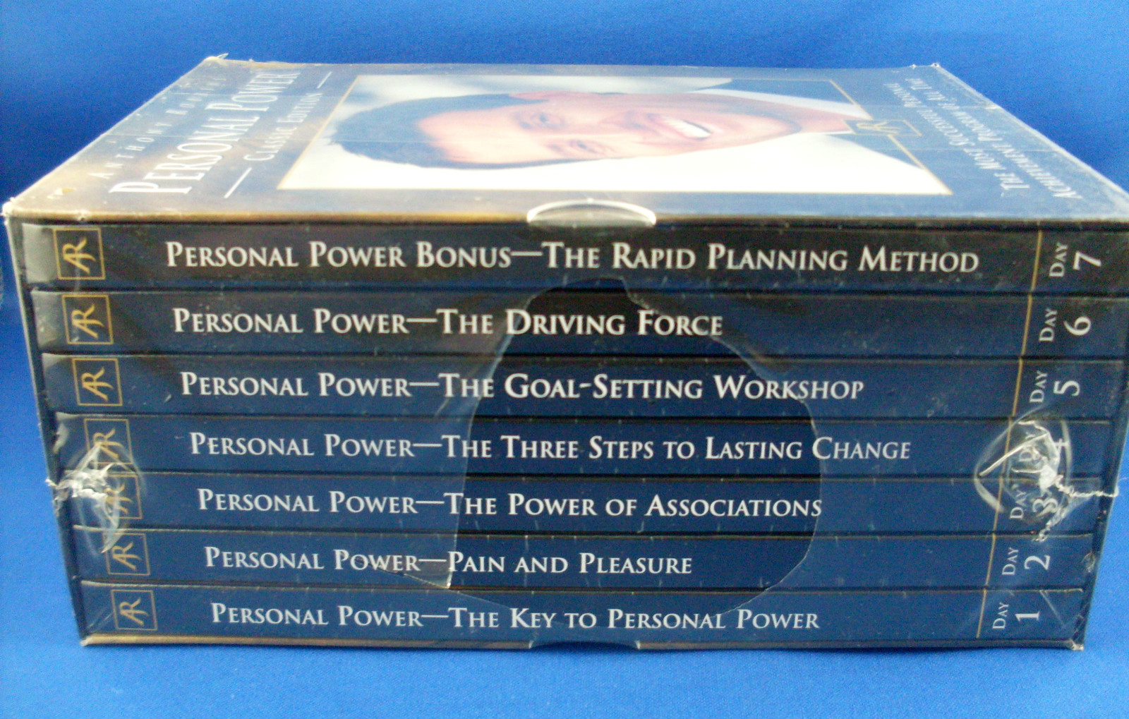 NEW & Sealed ANTHONY ROBBINS Personal Power 7 Days CD Boxed Set Success In Aust