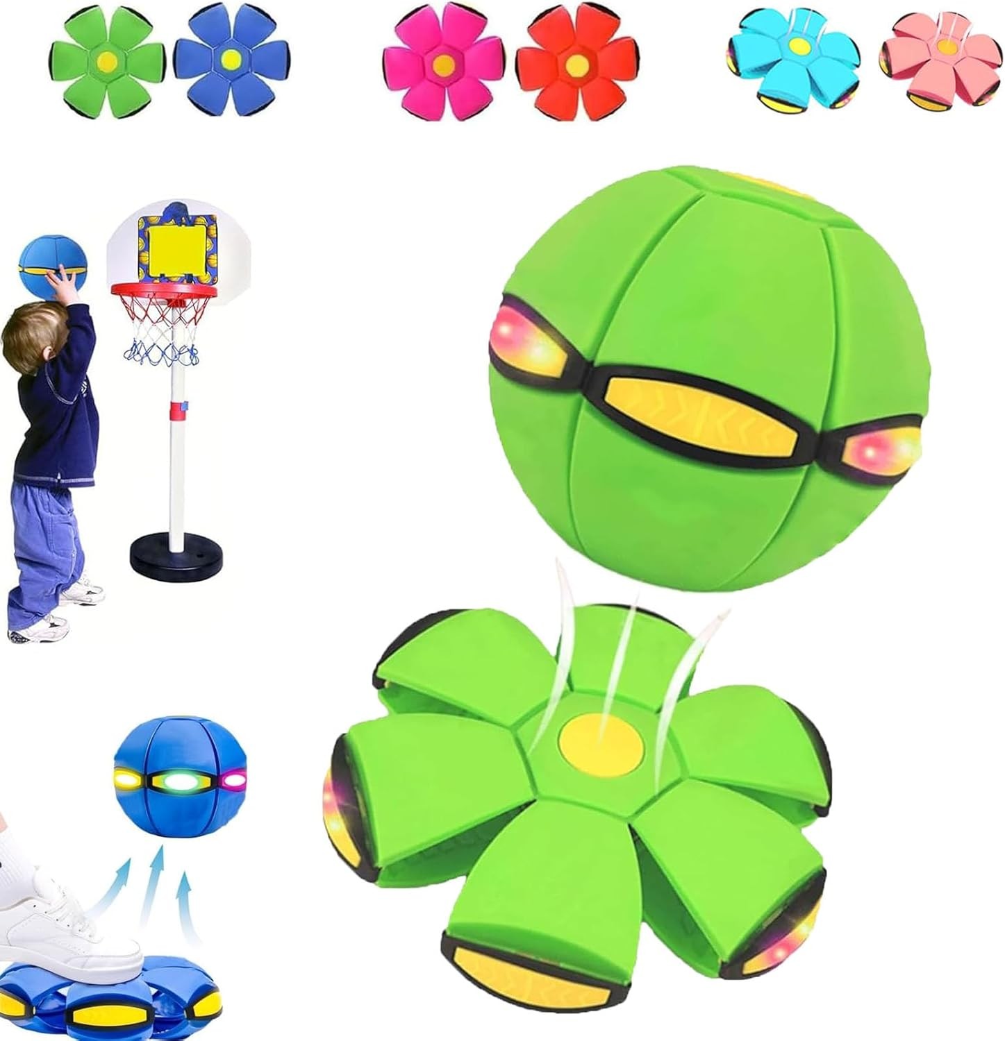 Children’s Bouncing Ball-Magic Meta Ball Flying Saucer-Parent-Child Interaction