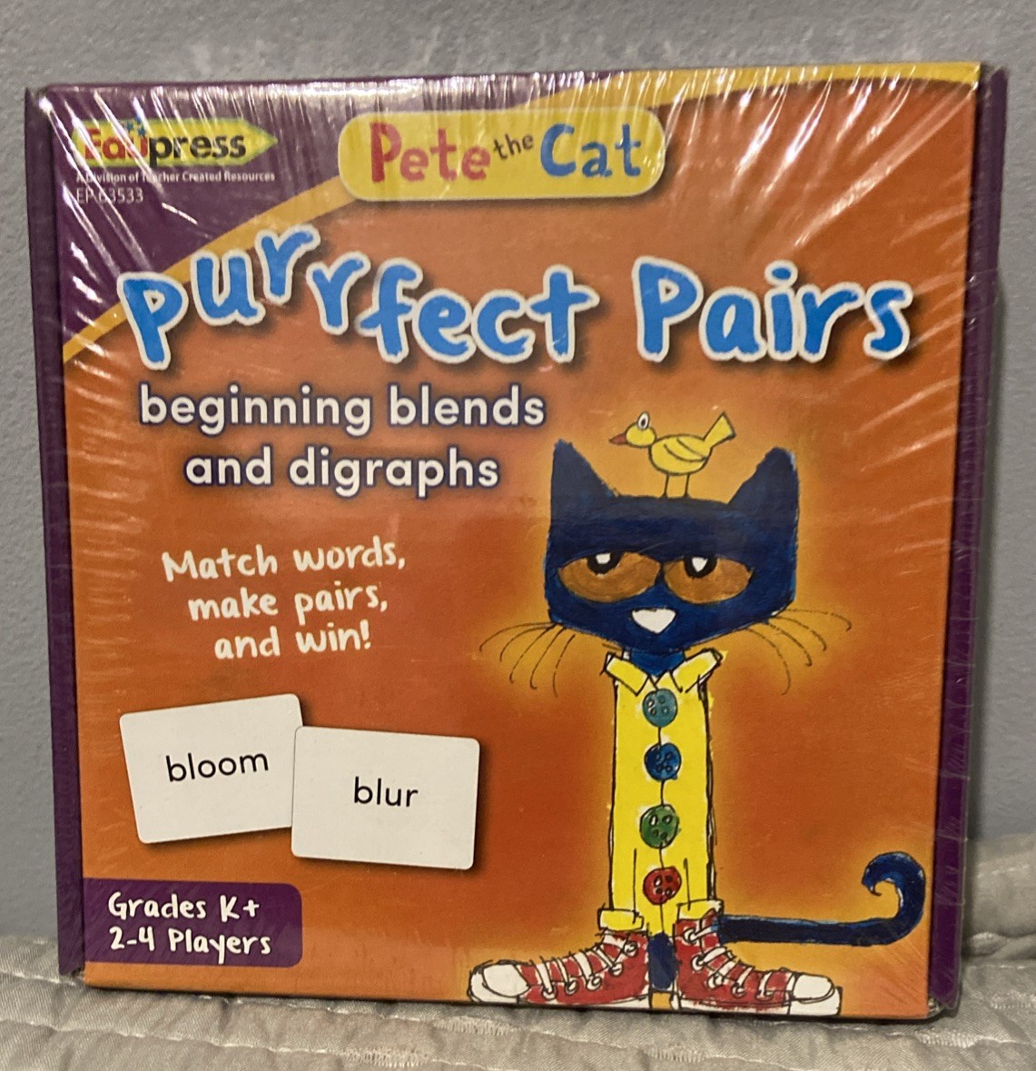 Pete The Cat Purrfect Pairs Beginning Blends And Digraphs
