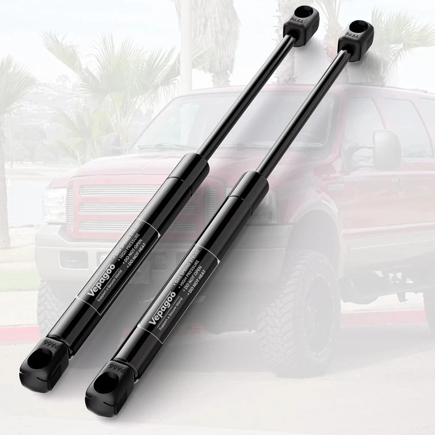 Vepagoo 6421 2000-2005 Ford Excursion Rear Hatch Struts Shocks Lift Support