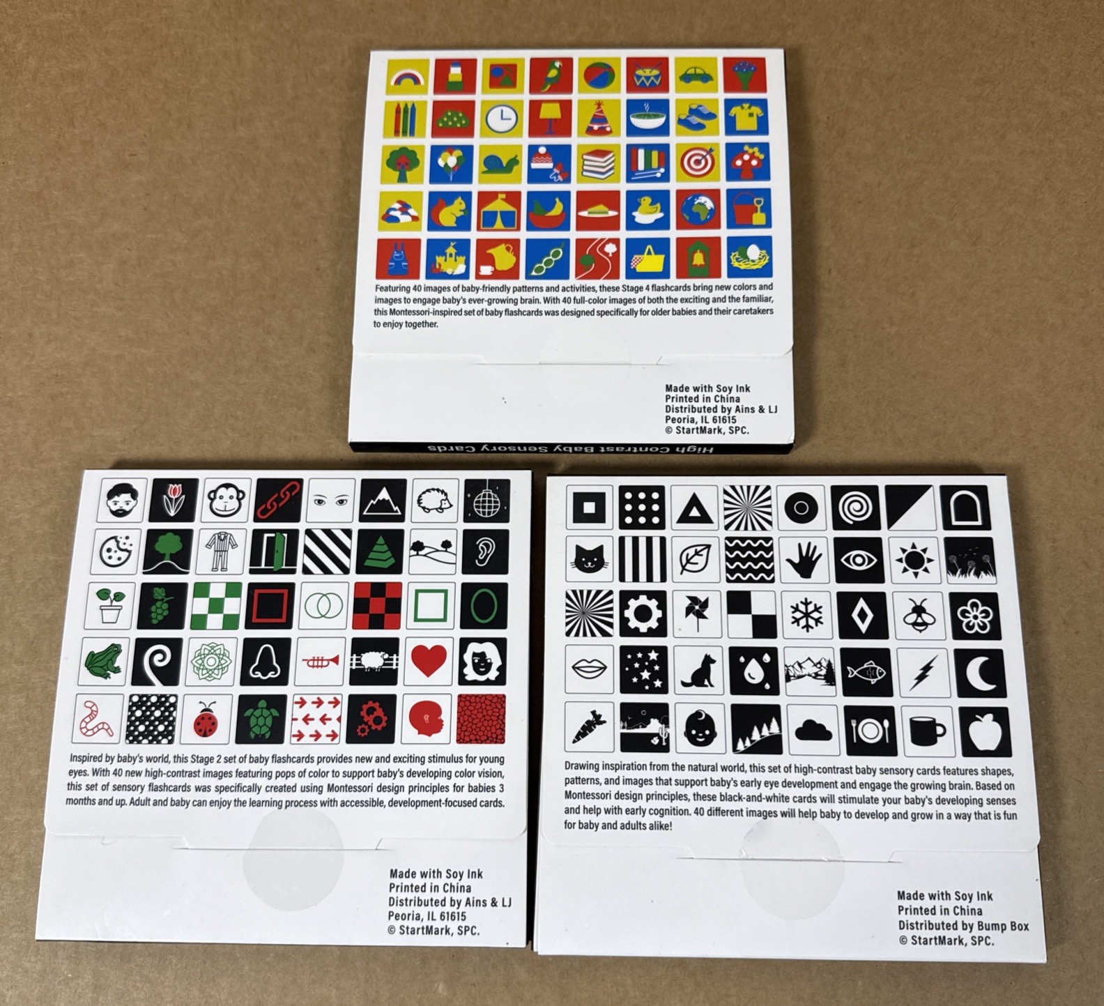 High Contrast Baby Visual Stimulation Cards Black And White Baby Newborn