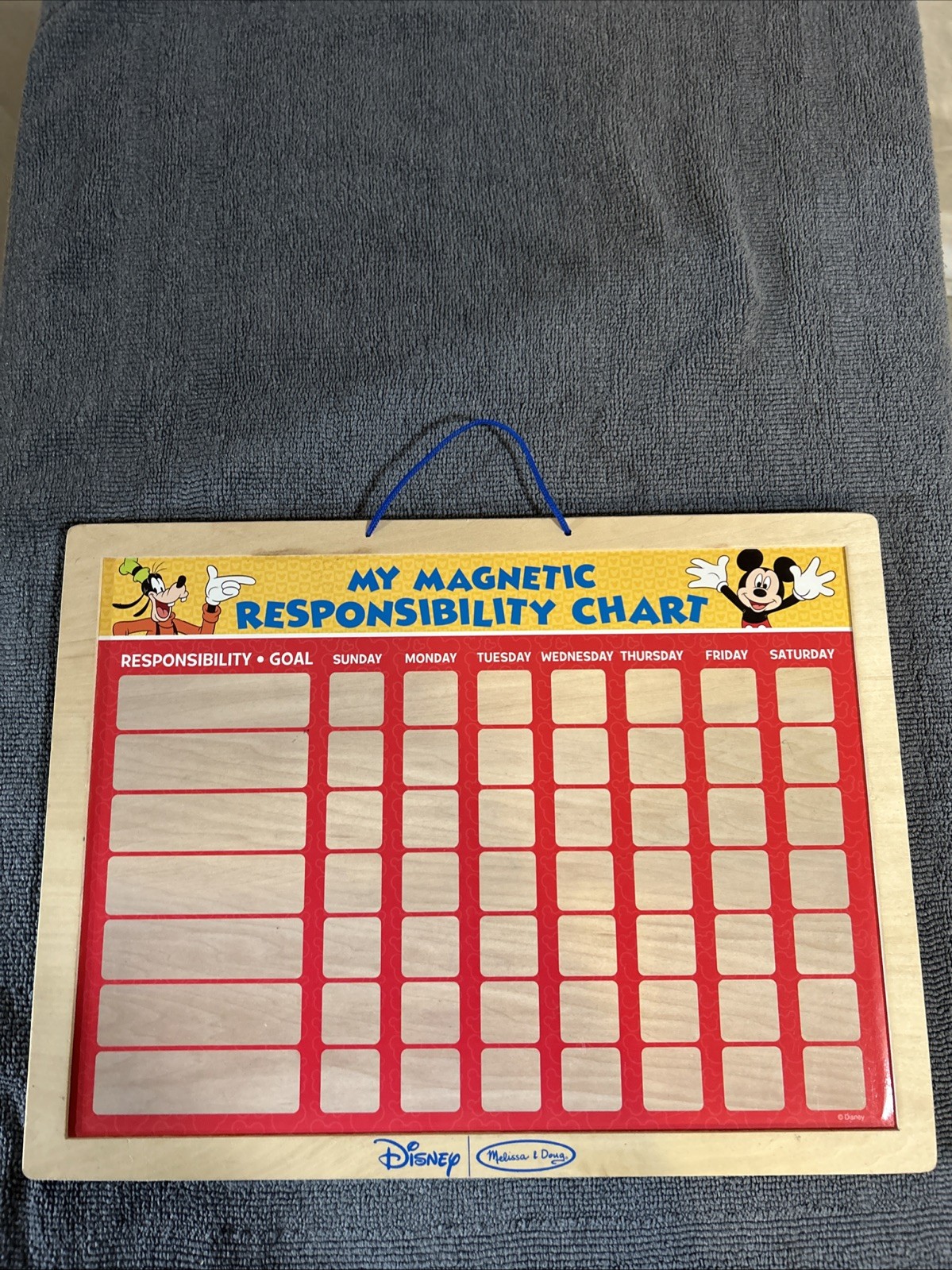 Melissa & Doug Disney My Magnetic Responsibility Chart Only