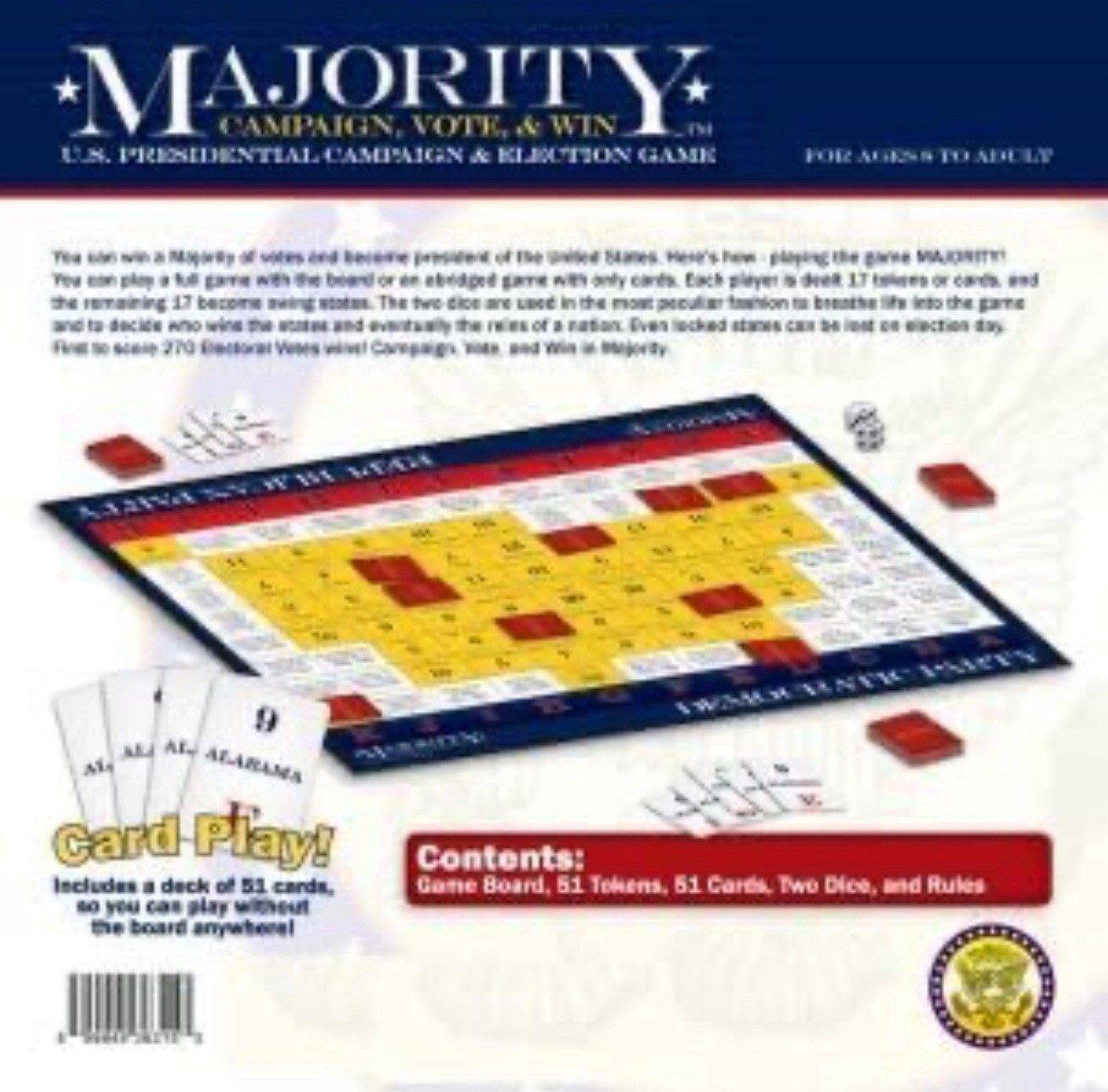 Majority board game