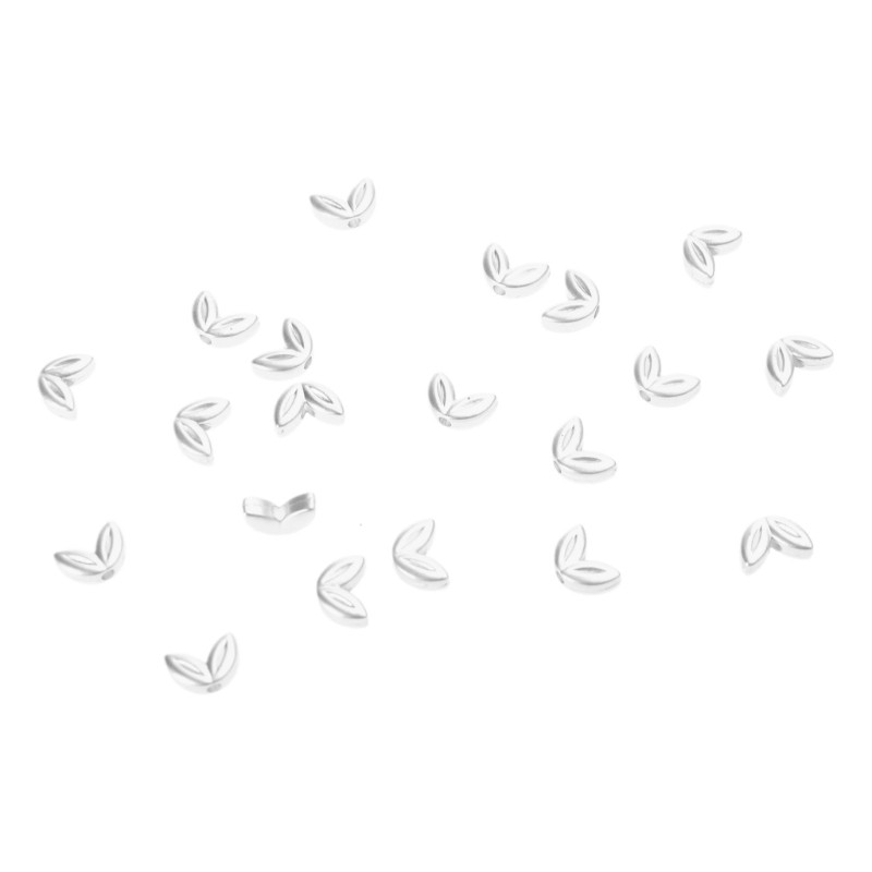 20Pcs Double Hole Spacer Beads for Crafting Unique Jewelry Earring Accessories