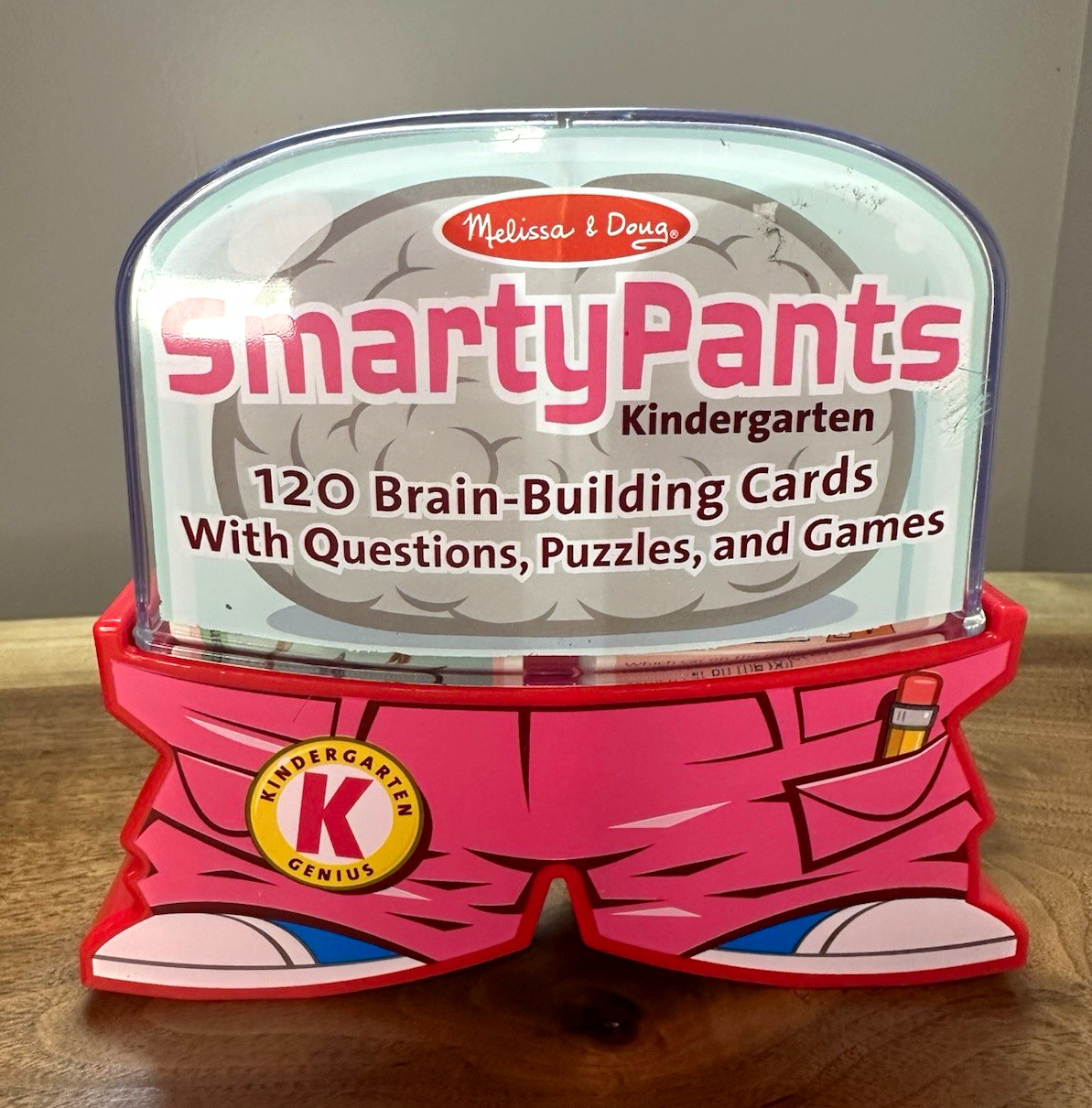 Melissa & Doug SmartyPants Kindergarten 120 Brain-Building Cards #5071