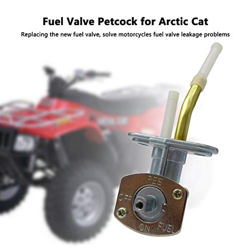 Fuel Valve Petcock Fit for Arctic Cat ATV 250 300 400 500 1998-2005, Knob Switch