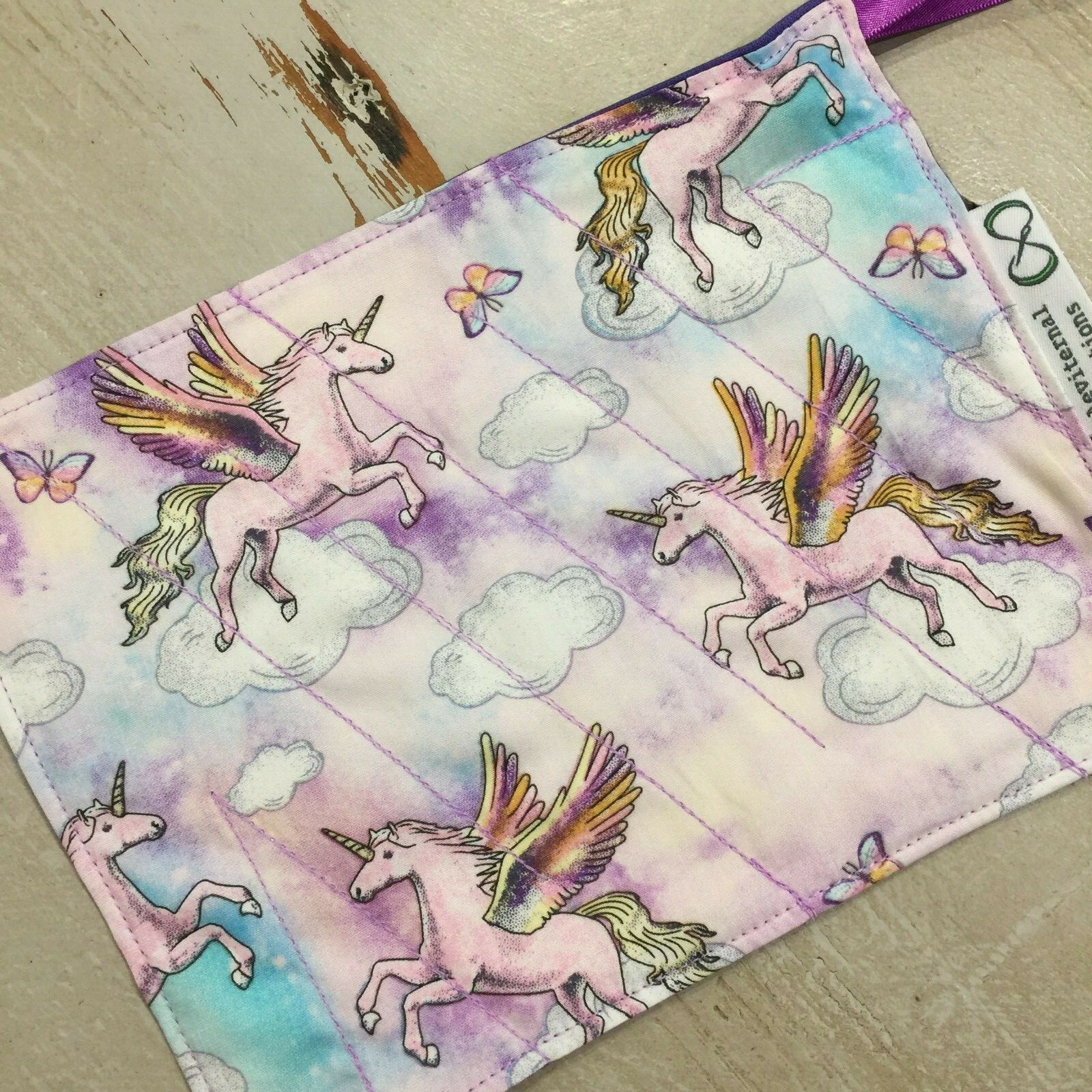 Marble Maze, Fabric, Puzzle, Sensory Learning Aid, Tactile Toy, ADHD, Unicorn