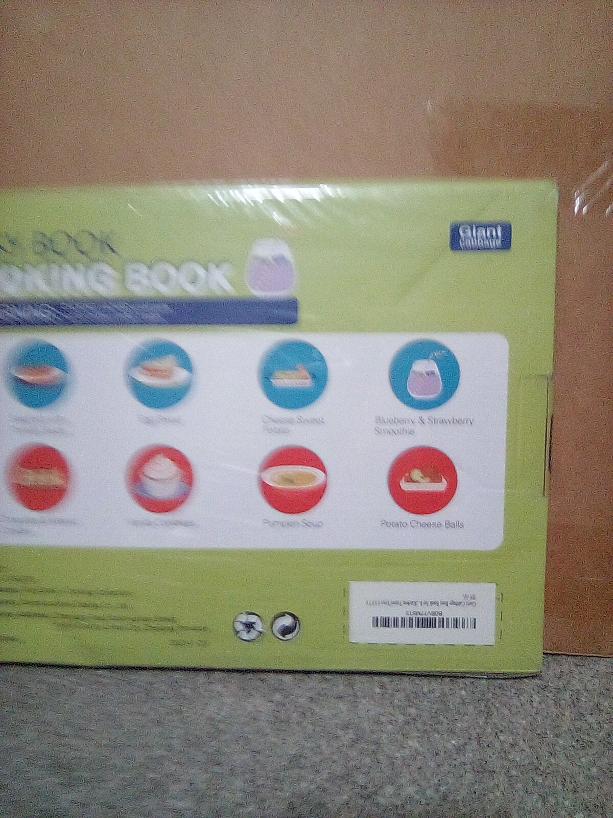 Giant cabbage Cooking Book Busy Book- Kitchen Travel Toys