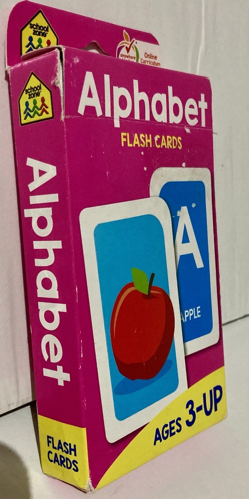 School Zone Alphabet Flash Cards Deck Home School Age 3+