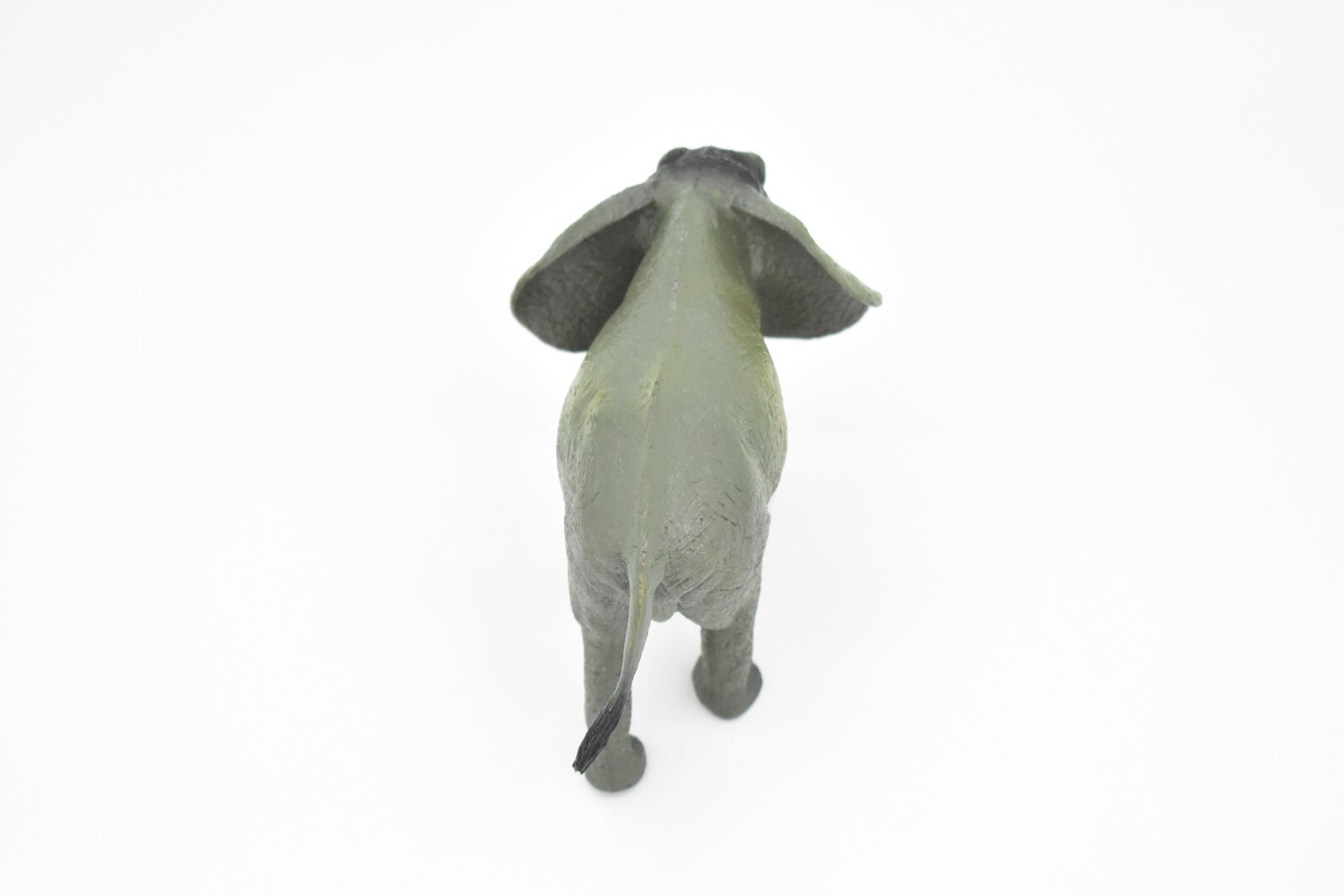 Elephant, Asian, African, Realistic Plastic Reproduction, Hand Painted Toy 6″