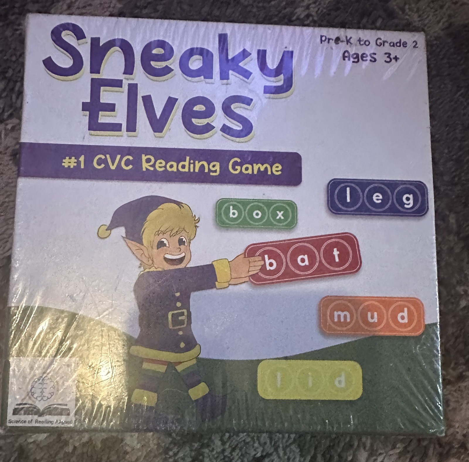Sneaky Elves, CVC Sight Words Game, Pop Sensory Toy to Learn and Spell, Educa…