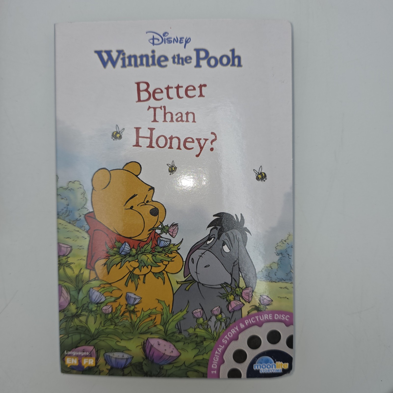 Moonlite Story Projector + 3 Discs Disney Mickey Mouse Winnie The Pooh New