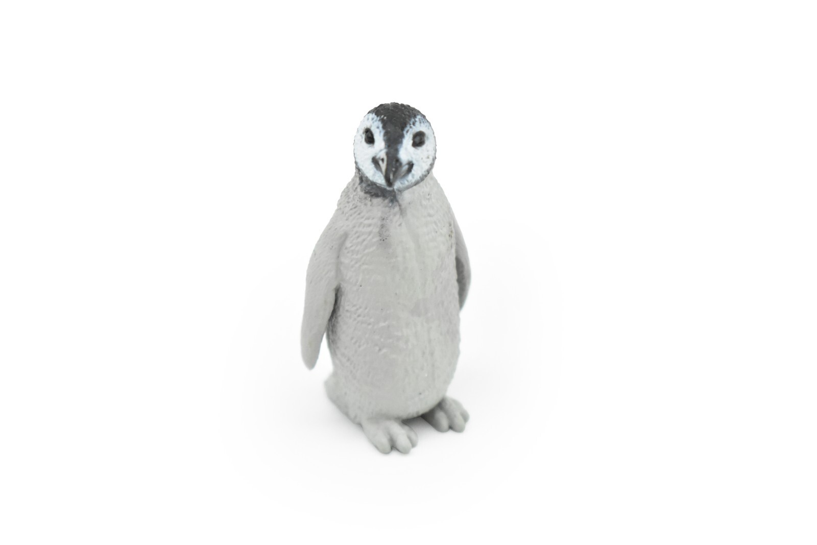 Penguin, Emperor, Baby, Chick, Very Nice Rubber Reproduction, Hand Painted 2″