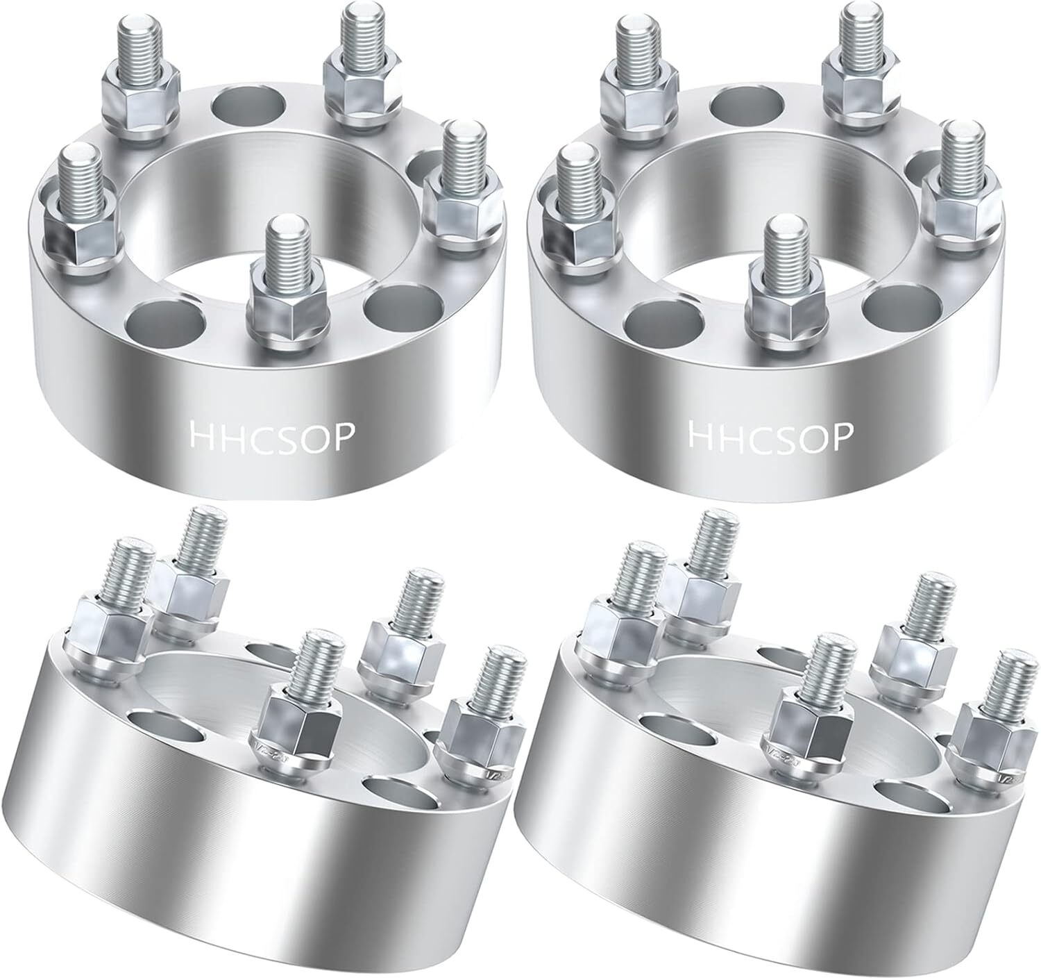 5×4.5 Wheel Spacers 2″ (50mm) for Jeep Cherokee Wrangler Comanche Grand Cherokee