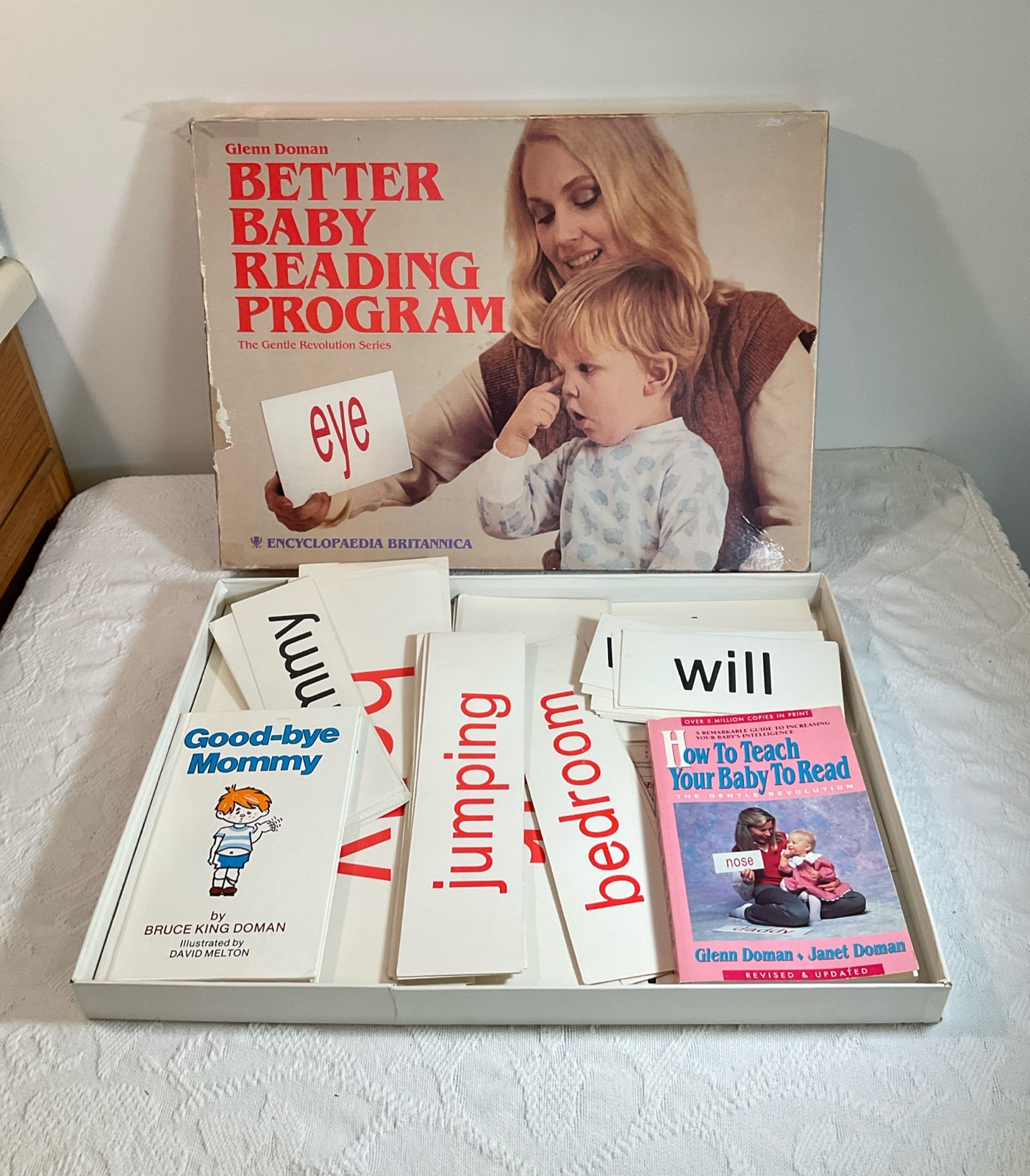 Vintage Glenn Doman Better Baby Reading Program Encyclopedia Britannica 1982