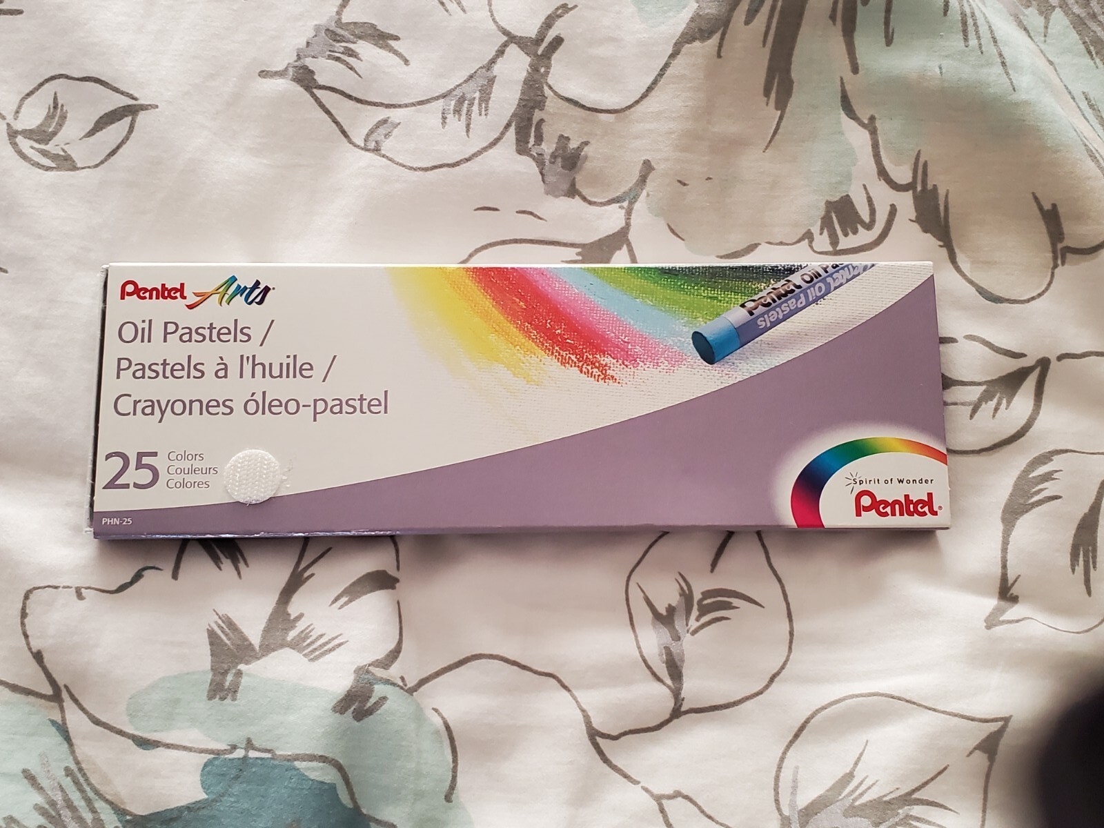 Pentel Round Stick Oil Pastel – Assorted Ink – 25 / Set (PHN25) New