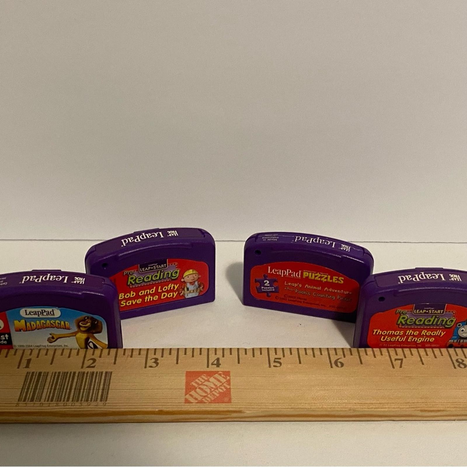 LEAP FROG Learning System Purple Lot of 4