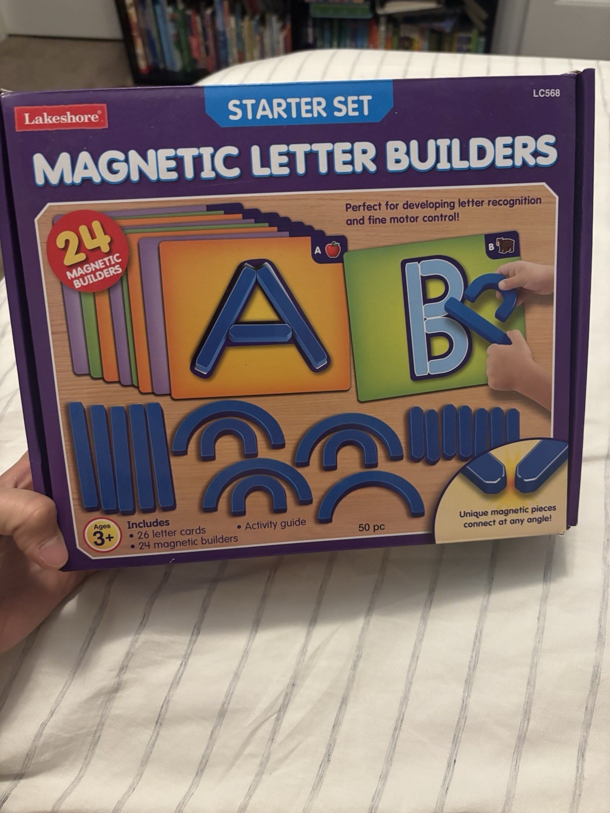 Lakeshore Magnetic Letter Builders Starter Kit