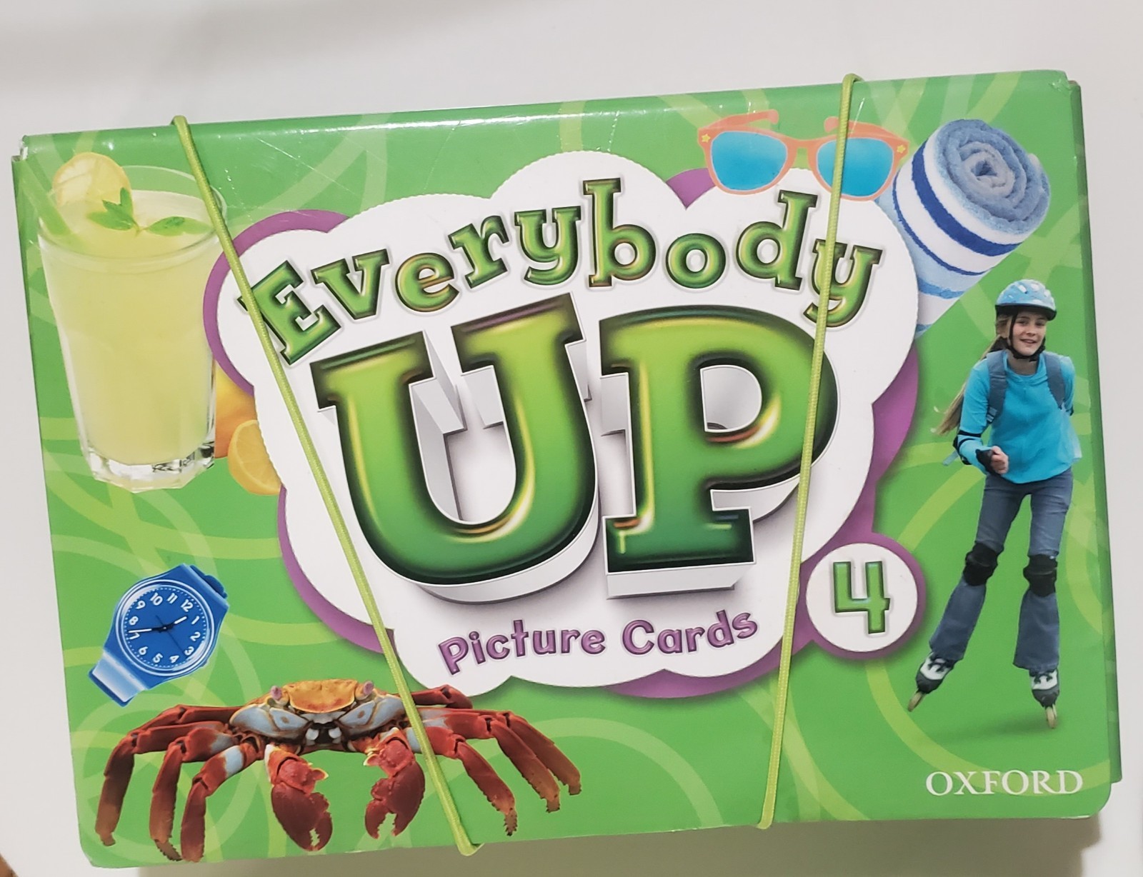 Everybody Up 4 Pictures Cards Language Level Beginning – High Intermediate EUC
