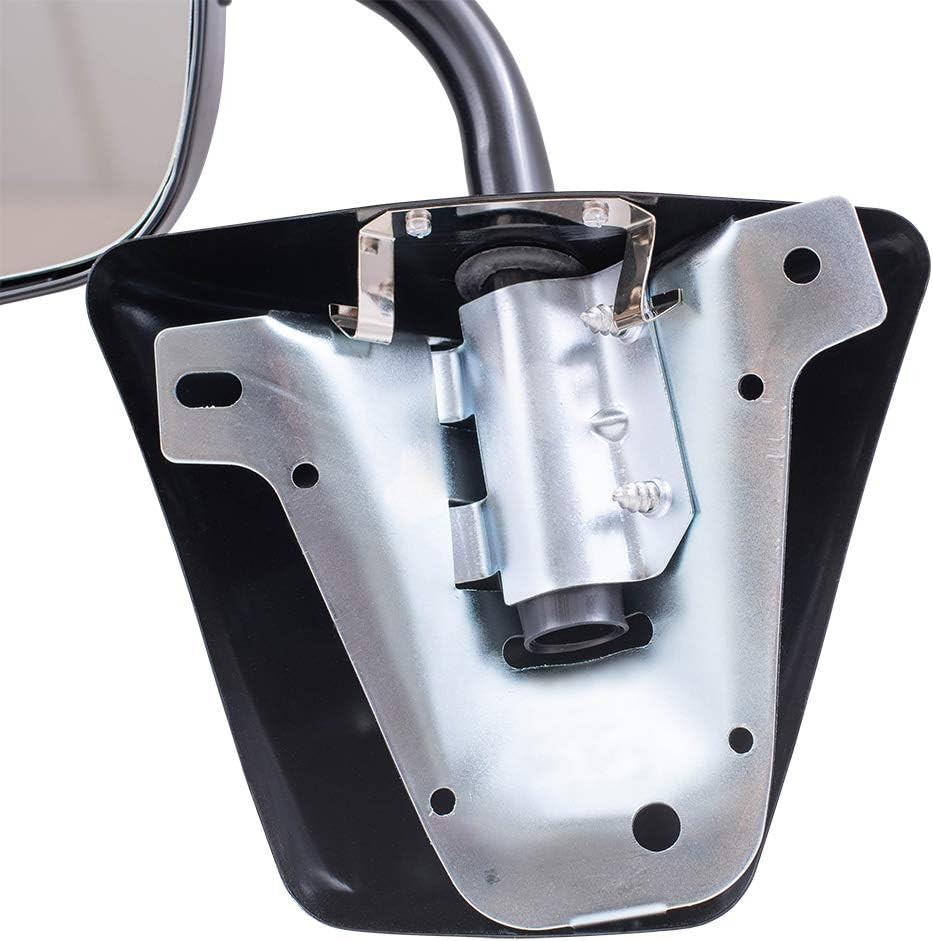 Manual Mirror for 1975-1986 C10 Steel Black L=R Low Mount Manual Fold for