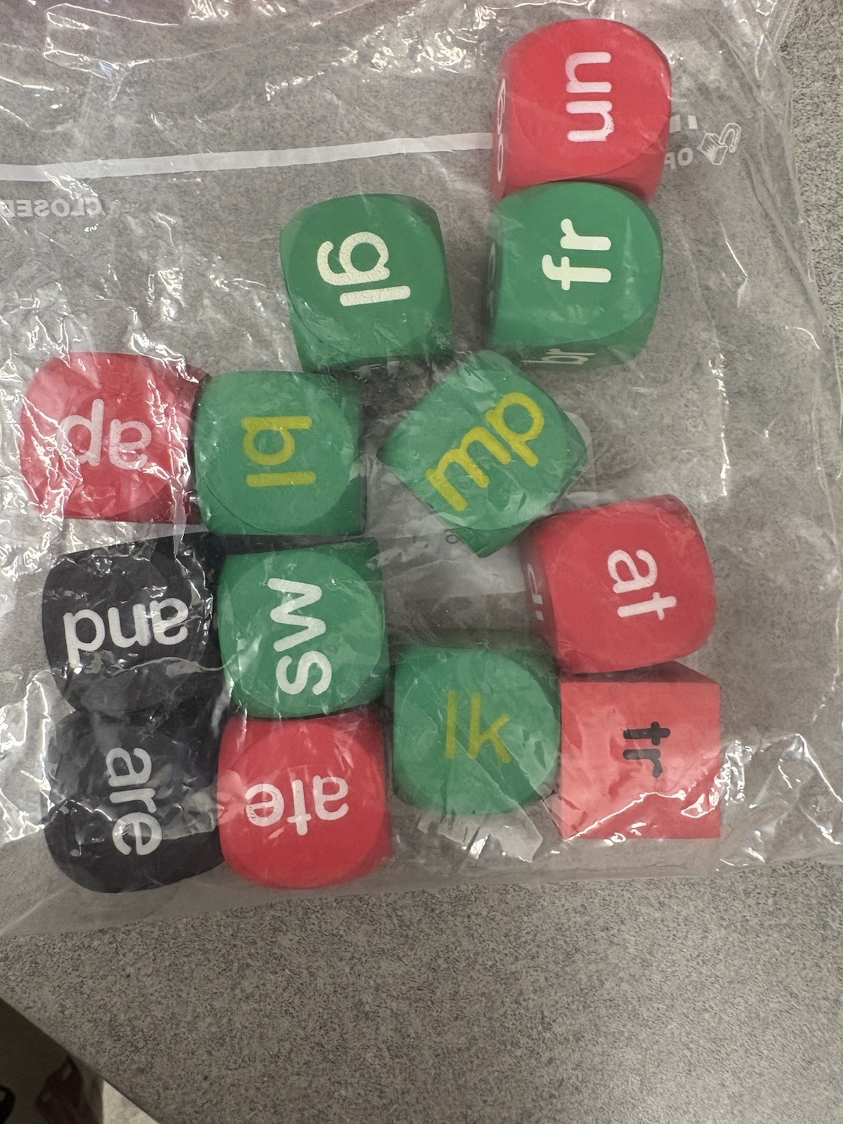 Sound Cubes For Making Words