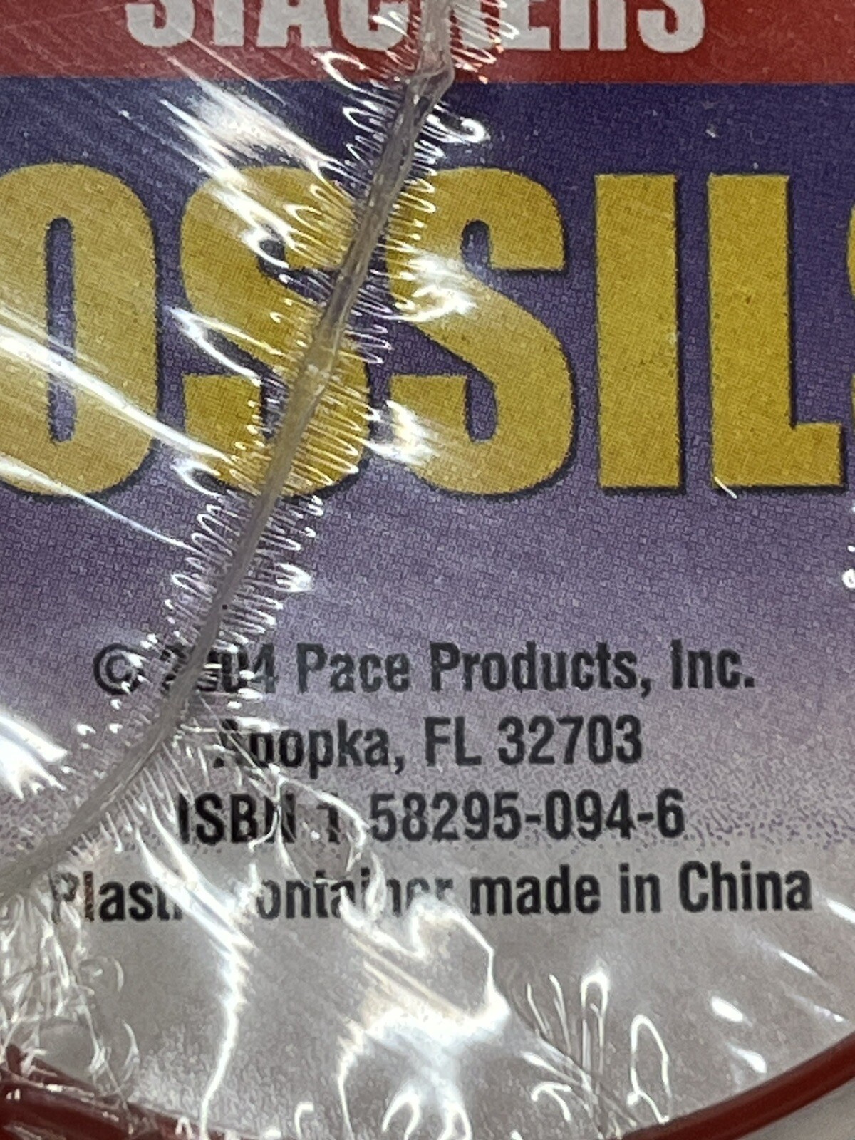 Stacker Fossils Three Starter Samples And Fun Facts New Sealed Gift Science