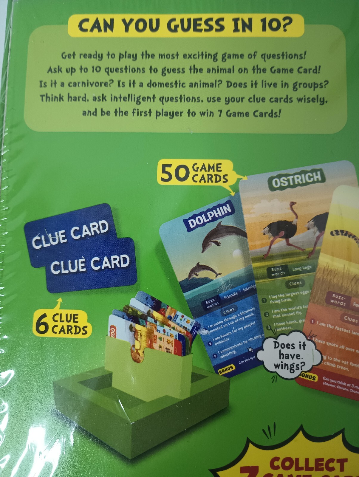 Skillmatics Card Game Guess in 10 Animal Planet | 6+ Years | Family Game Night