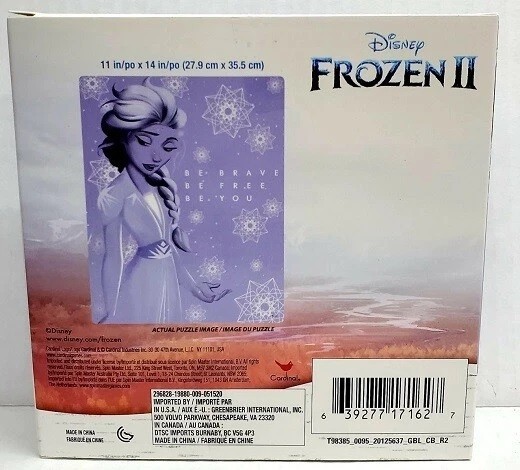 DISNEY 500PC PUZZLE JIGSAW SET CINDERELLA BALL FROZEN II NEW FREE SHIPPING