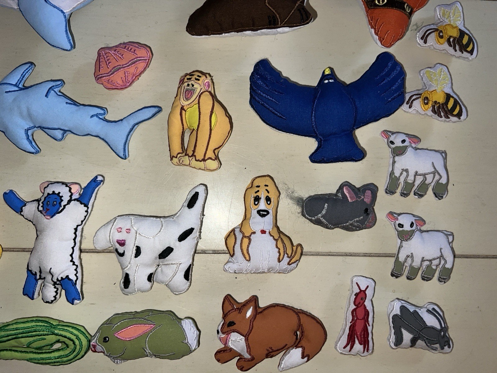 Lakeshore Learning Storytelling Story Felt Board Lot Plush Replacements Animals+