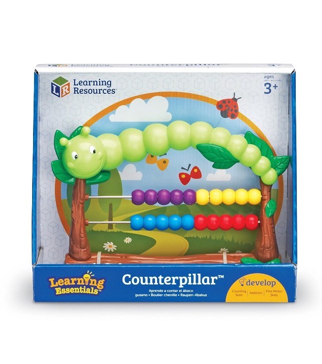 Educational Children’s Learning Resources CounterPillar Abacus Toy