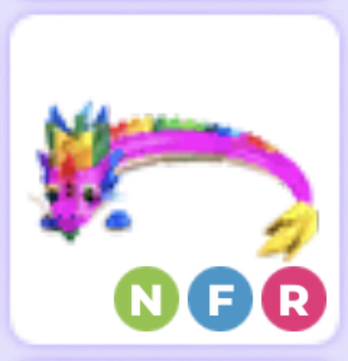 Neon Fly Ride Dancing Dragon❤️ Cheap ❤️ Adopt Me Pet