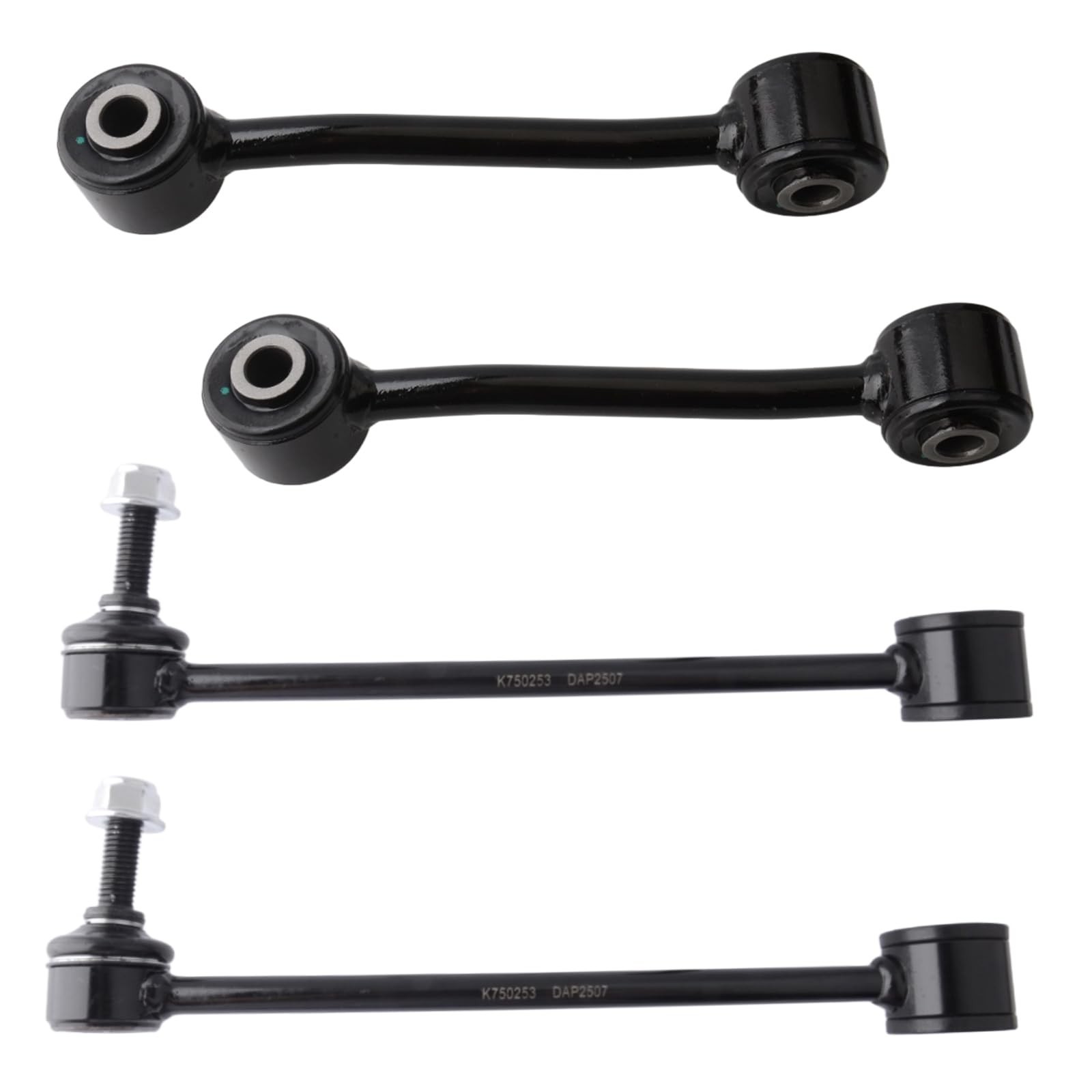 4pc Front Rear Sway Bar Link Kit K750127 K750253 for Jeep Liberty 2008 2009 2…