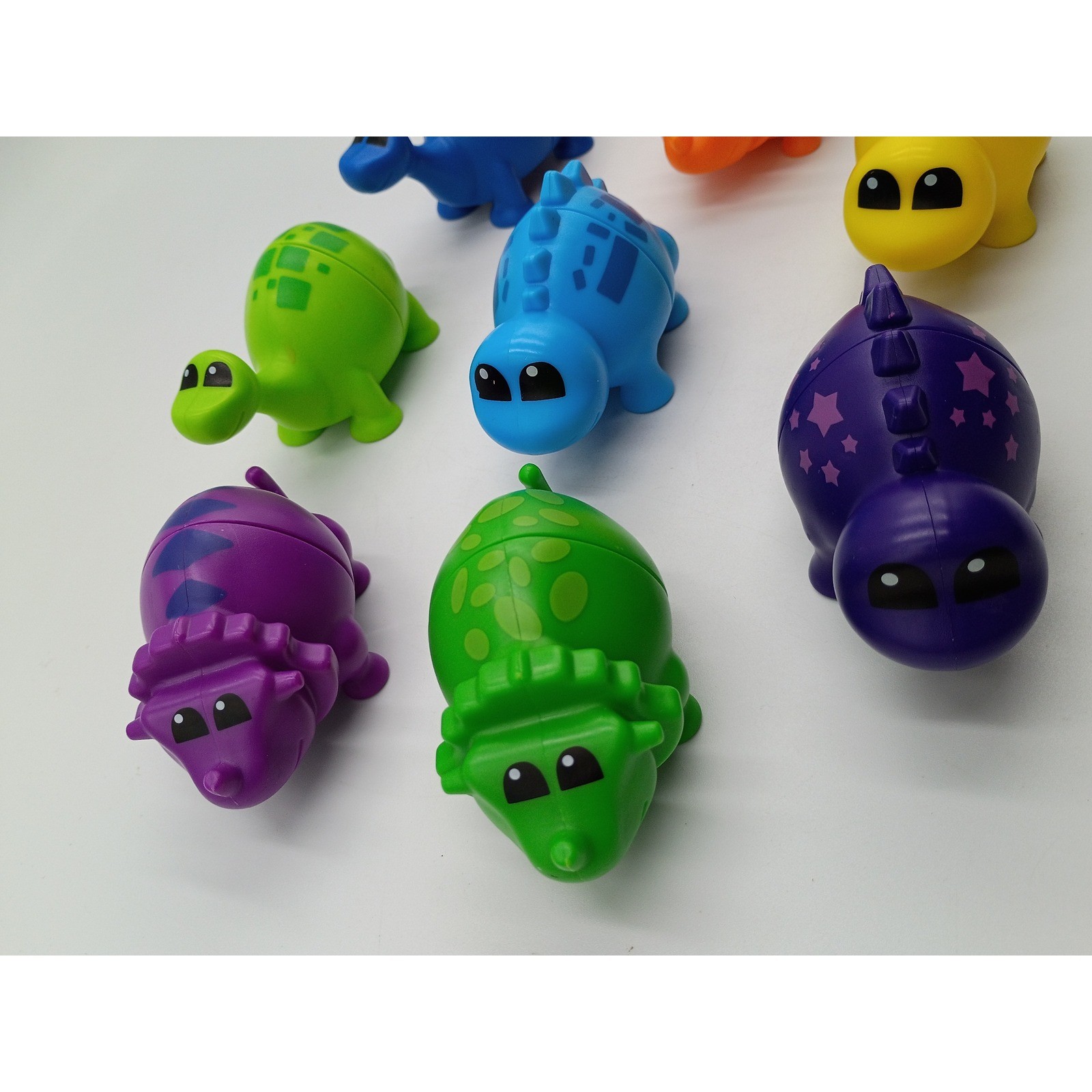Learning Resources Snap-n-Learn Matching Dinos Kids OS Multicolor Good 8pc Set