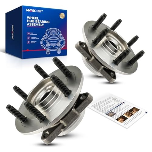 KAX 541013 Pair Rear Wheel Bearing and Hub Assembly Compatible with 2011-2014