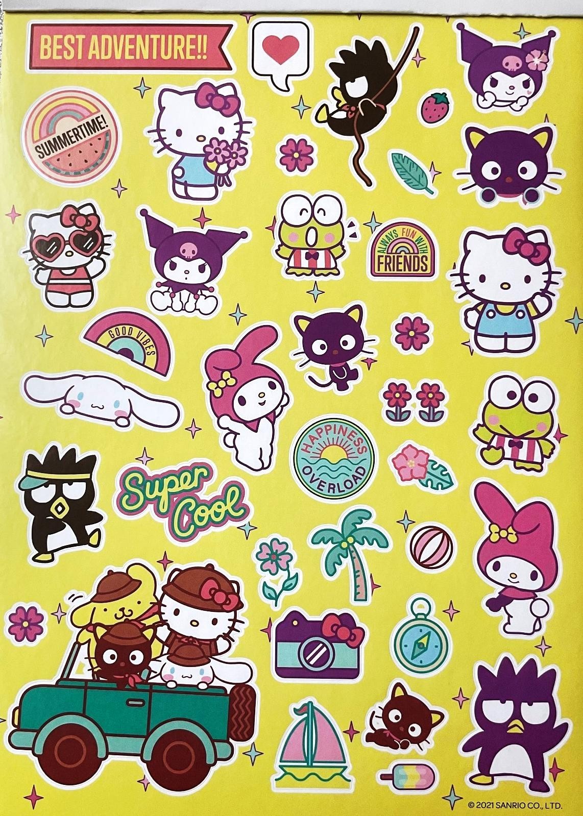 12 Hello Kitty Create-A-Scene Sticker Pad – Party Favor Wholesale Reseller Lot