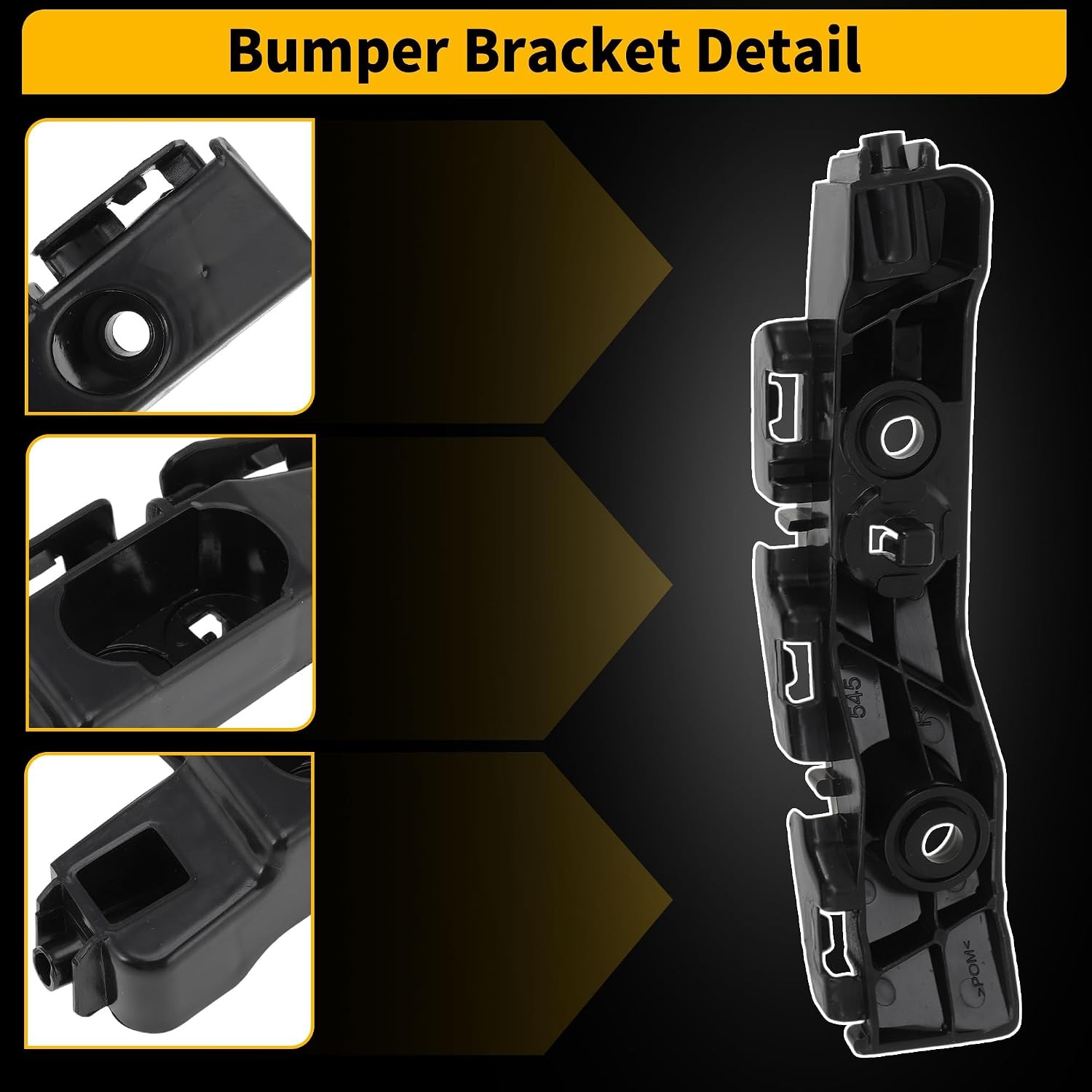 Front Bumper Bracket for 2011-2013 Dodge Durango Left No.55079225AC