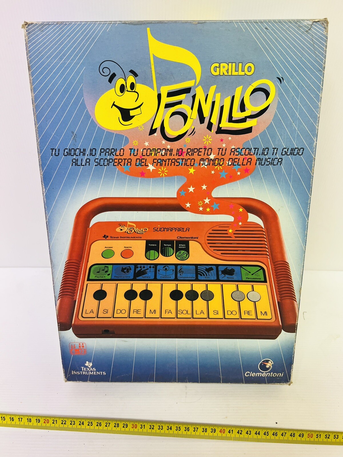 CLEMENTONI TEXAS INSTRUMENT FONILLO GRILL!!!NEW!!!