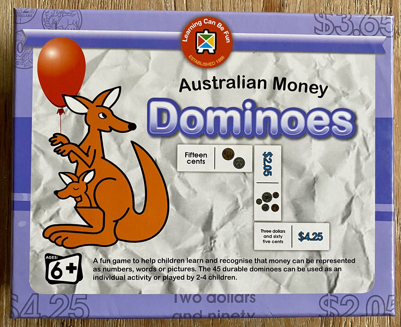 Money Dominoes Australian Coins
