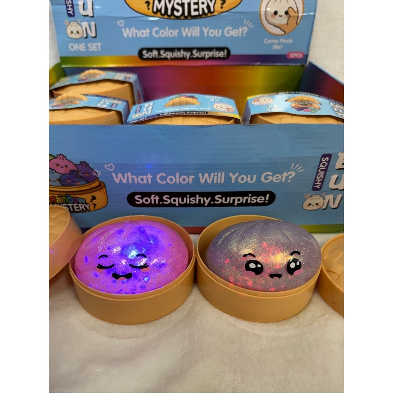 Viral Light-Up Glitter Mystery Dumpling
