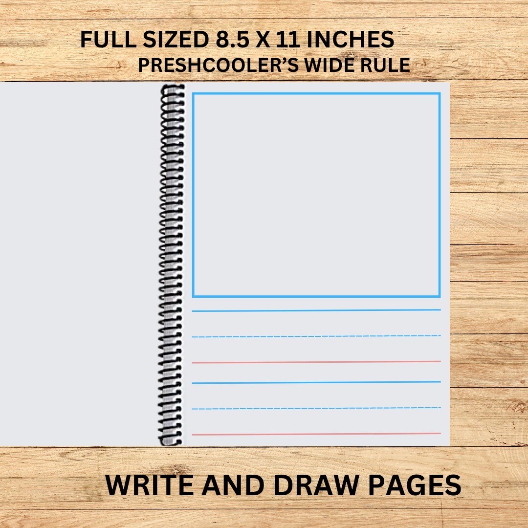 Set of 10 – Preschool Story Journals – Student Journal #PS4