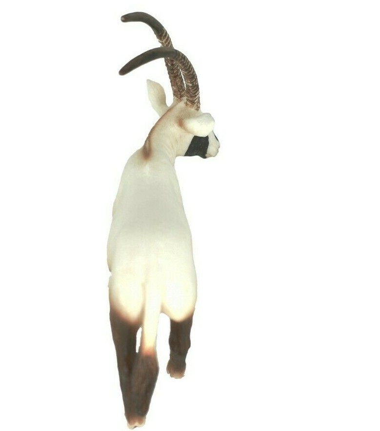 Oryx, Scimitar-horned, Plastic Toy Animal, Kids Gift, Realistic Figure 5″ M147