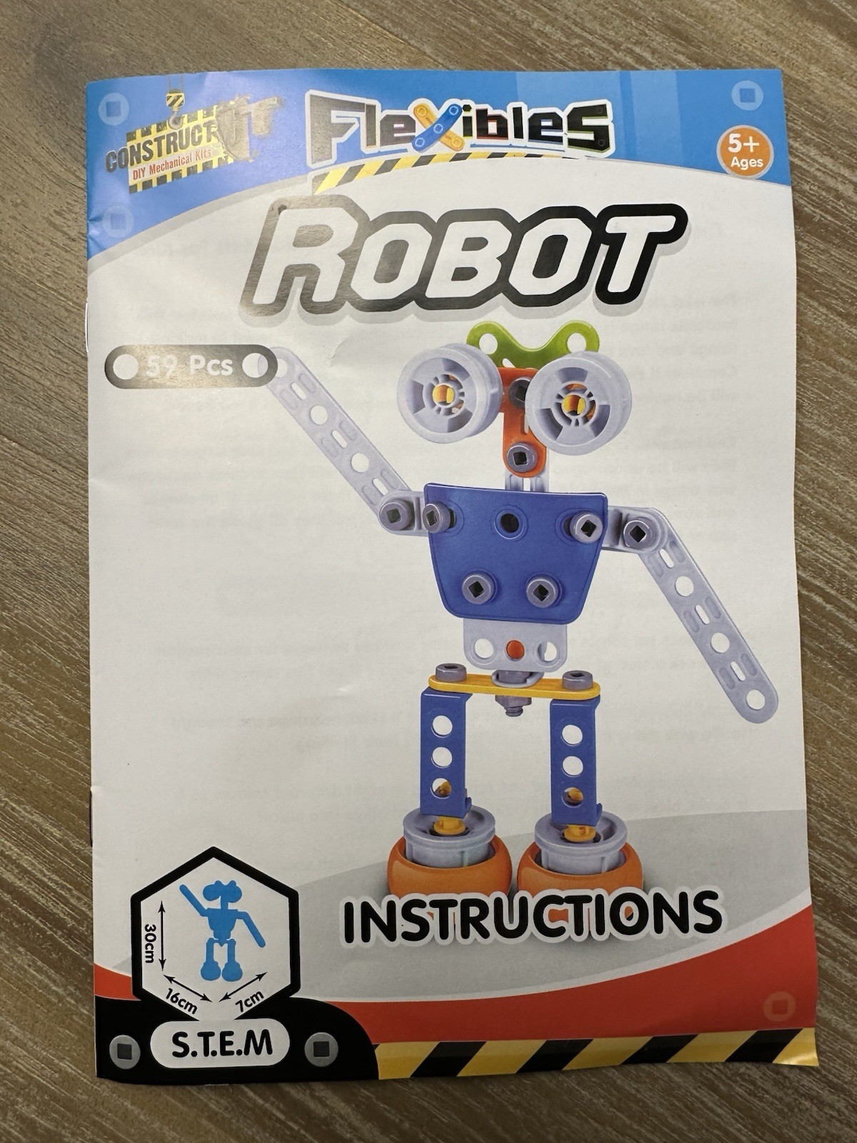 Construct IT DIY Mechanical Kits Flexibles – Build A Robot