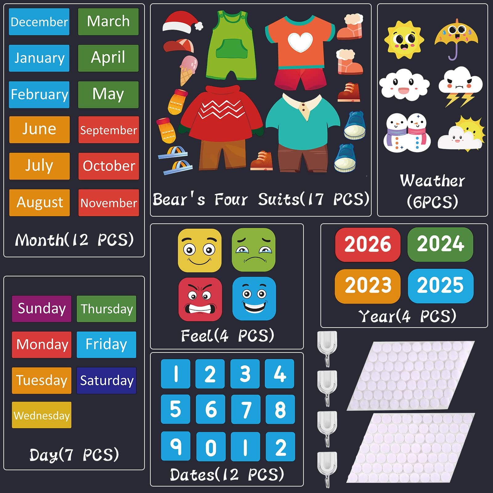 My First Daily Calendar-Preschool Classroom Must Haves Circle Time Learning C…