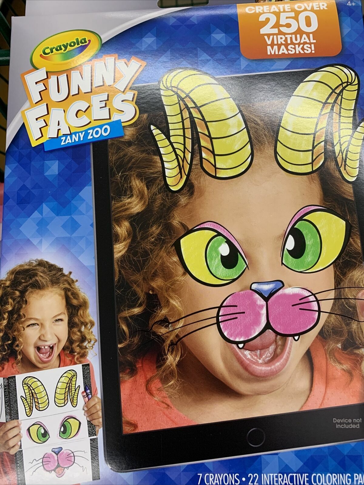 Crayola Funny Faces CREATE 250 VIRTUAL MASKS 22 Interactive Coloring Pages ZaZOO